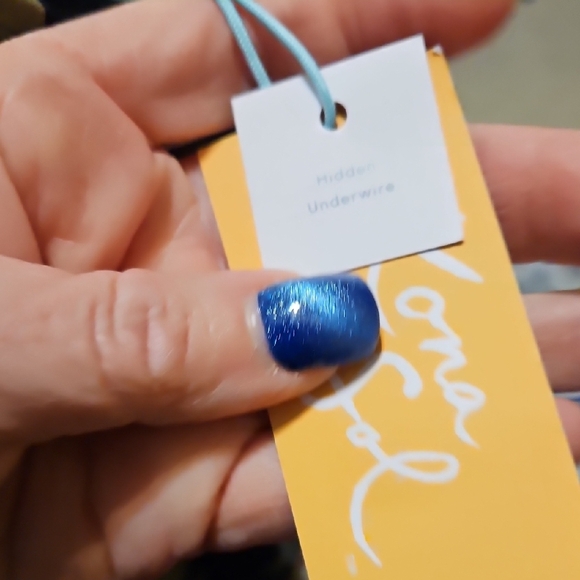 NWT Kona Sol Tropical Floral Women's Swim Top - Picture 6 of 10